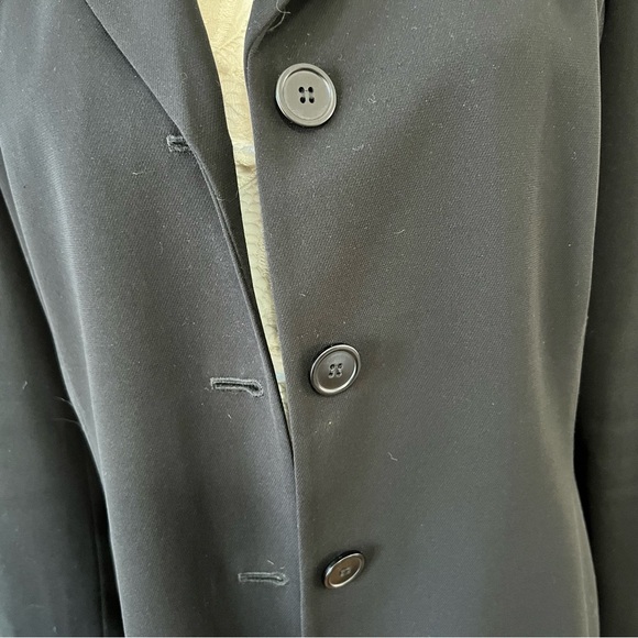 INC INTERNATIONAL CONCEPTS Black Women's Long Blazer Jacket Size 12P - Picture 5 of 7